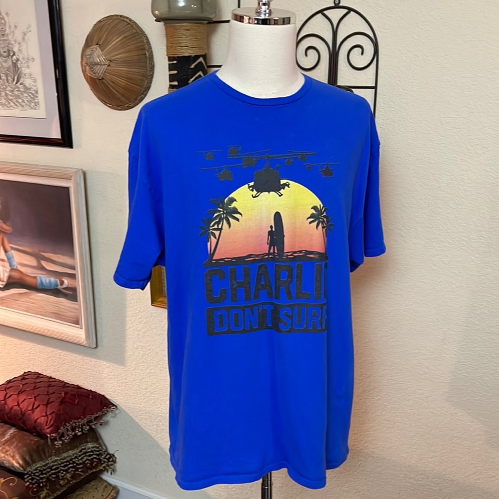 Apocalypse Now Charlie Don’t Surf Graphic T-Shirt